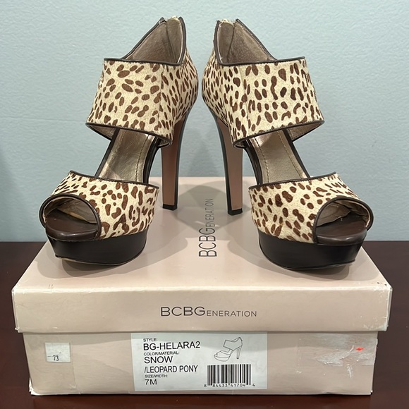 BCBGeneration BG-HELARA2 Snow Leopard Pony Size 7 - Picture 16 of 17